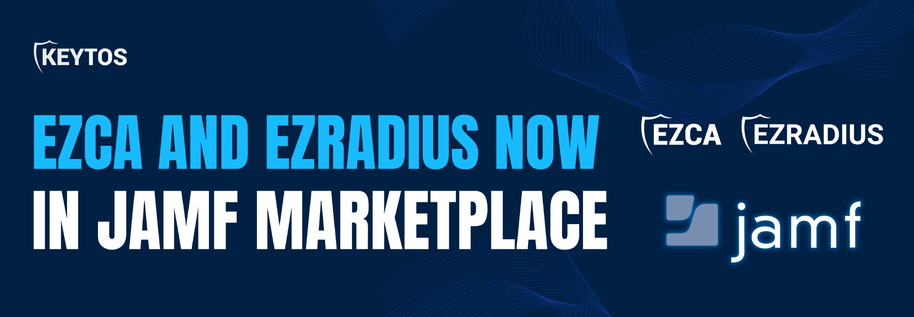EZCA - The best cloud PKI for Apple devices, and EZRADIUS - The best cloud RADIUS for Apple devices, are now available in the Jamf Marketplace