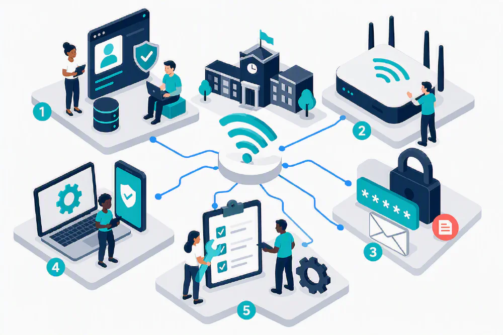 Current Wi-Fi Access Methods in Educational Institutions