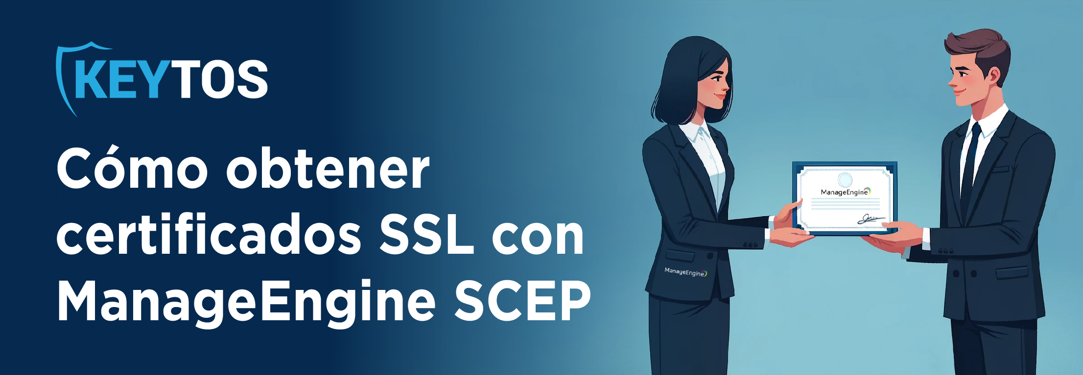 ¿Cómo se pueden obtener certificados SSL/TLS con ManageEngine SCEP?