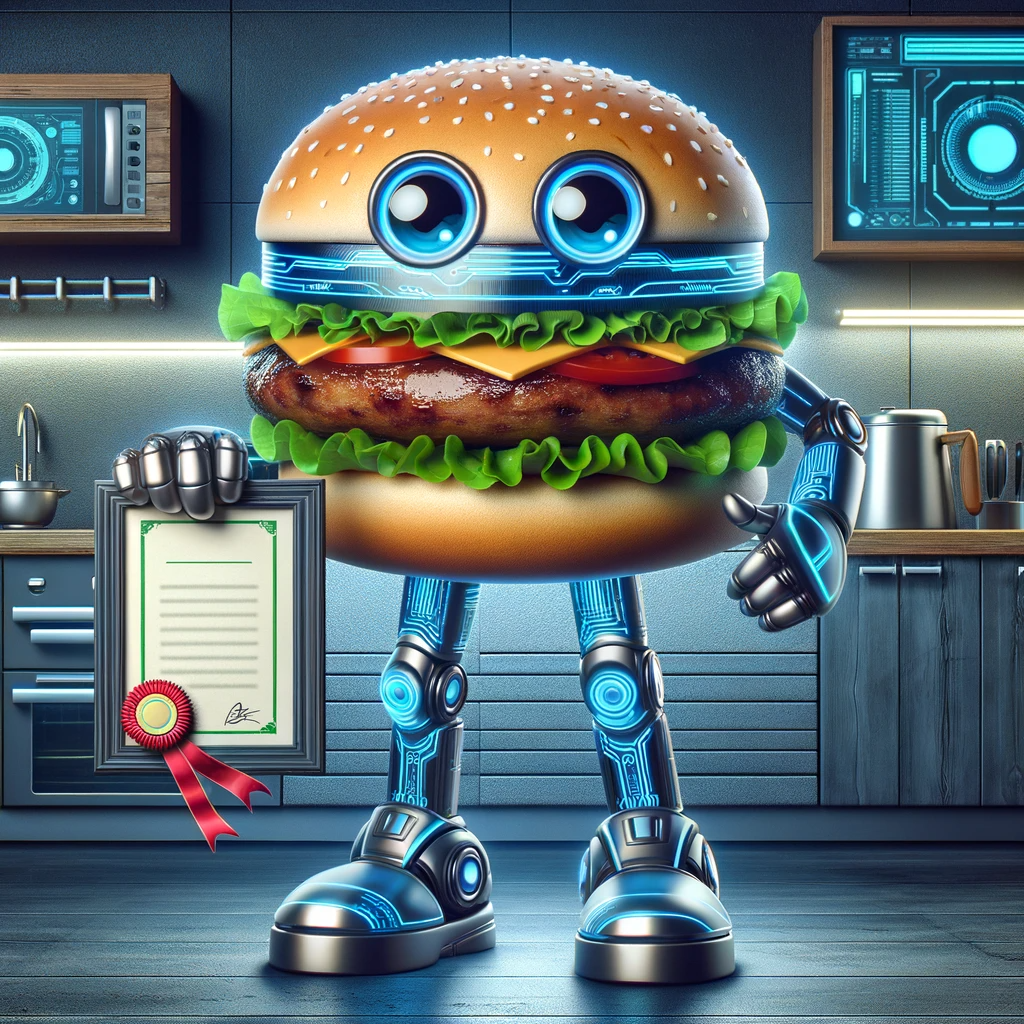 Are SSL and TLS different? SSL and TLS are practically the same. Anthropomorphized tech hamburger holding a certificate.