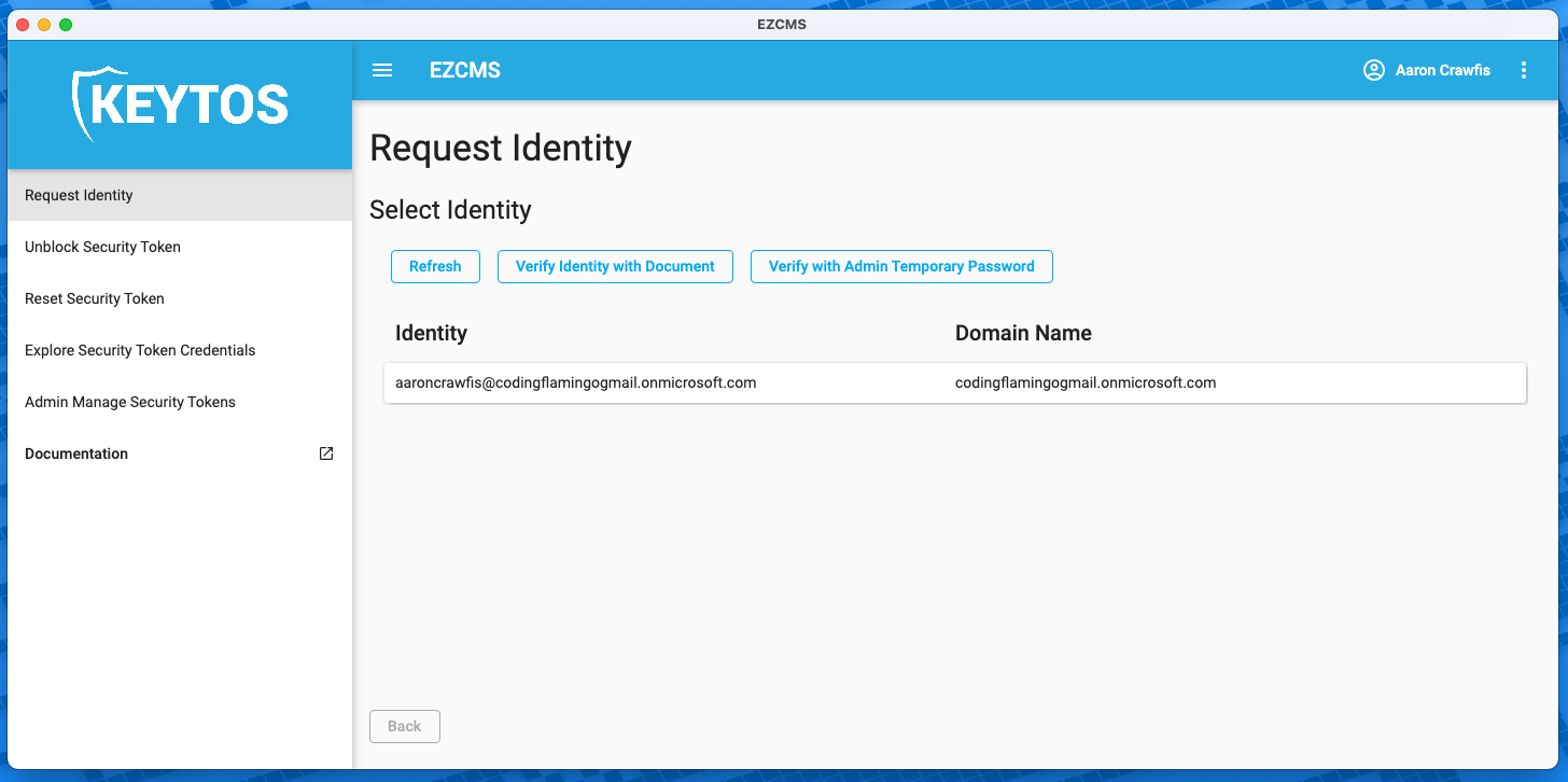 EZCMS YubiKey Onboarding for macOS