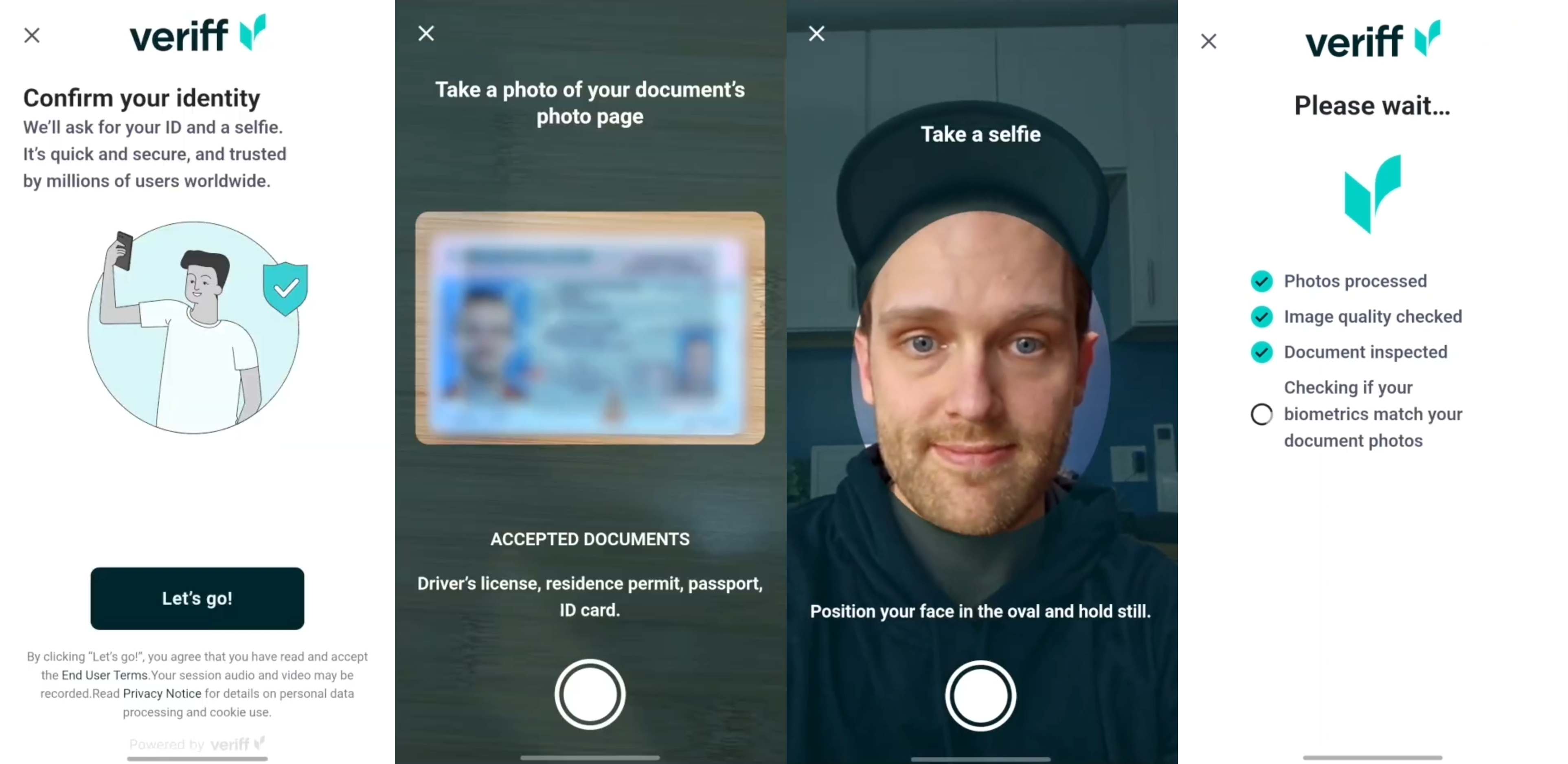 EZCMS Government ID Verification Flow