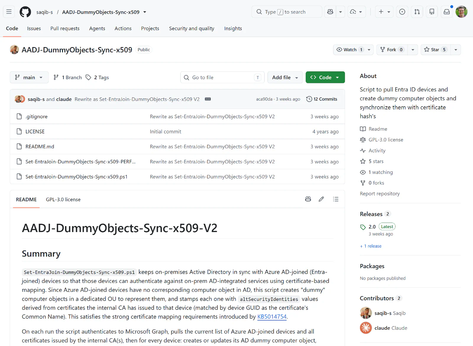 Manually create dummy objects in Active Directory for NPS RADIUS authentication