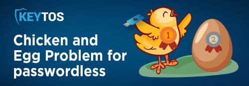 how to onboard users for passwordless authentication without an initial password