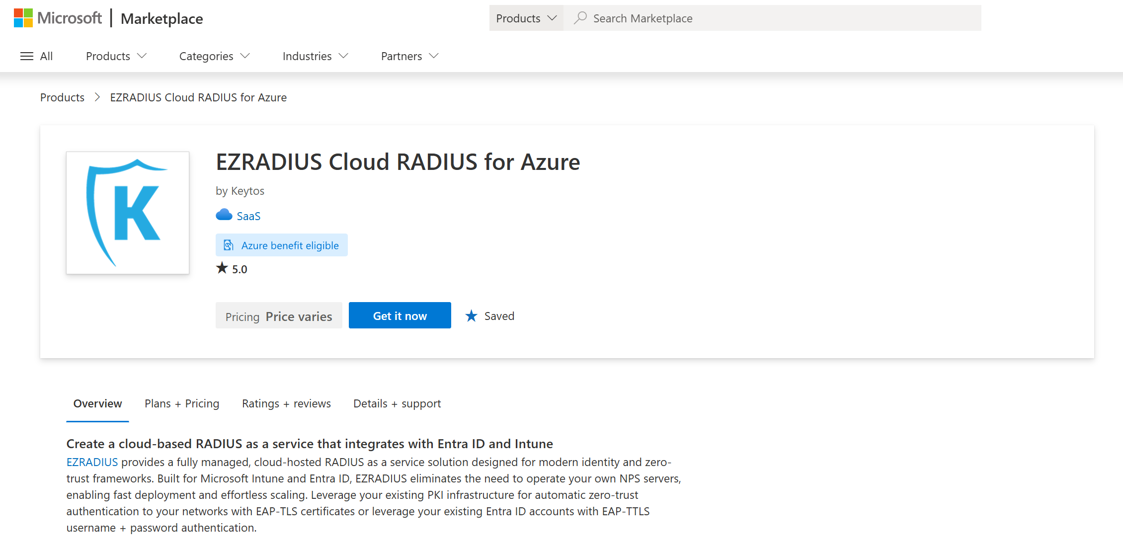 EZRADIUS Marketplace