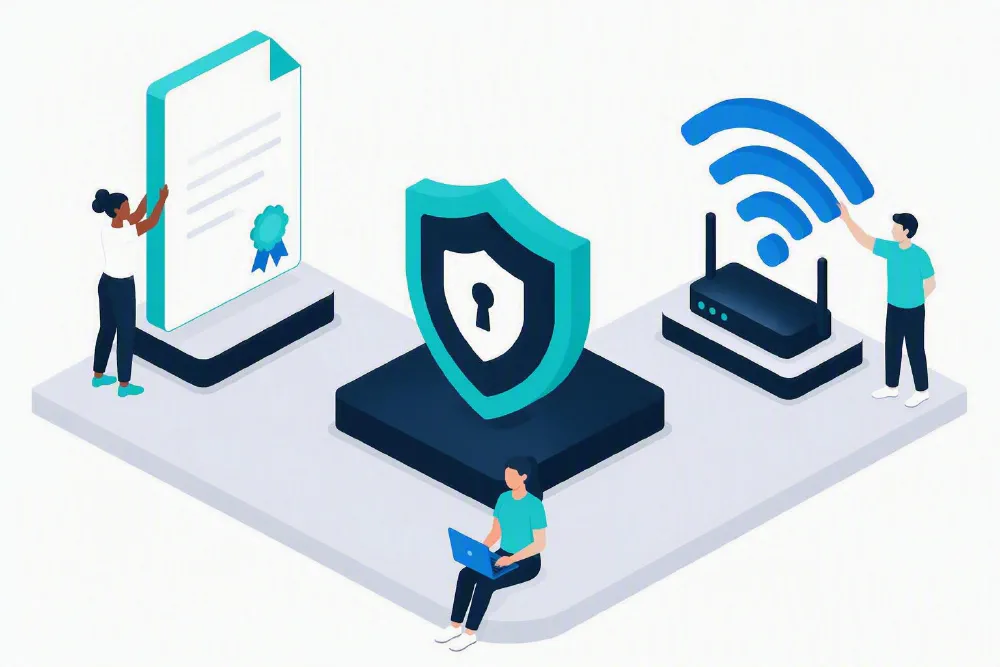Keytos Shield offers Cloud PKI and Cloud RADIUS included