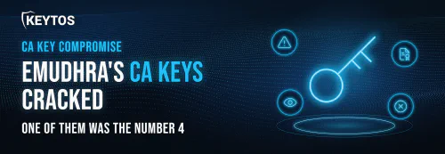eMudhra CA key compromise explained - eight intermediate certificate authority private keys so weak that one was the number 4