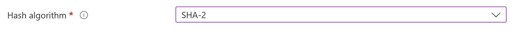 Intune SCEP Hash Algorithm