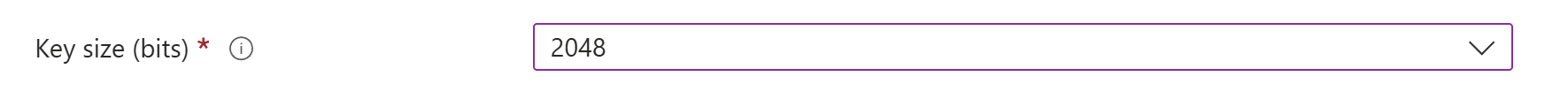 Intune SCEP Key Size