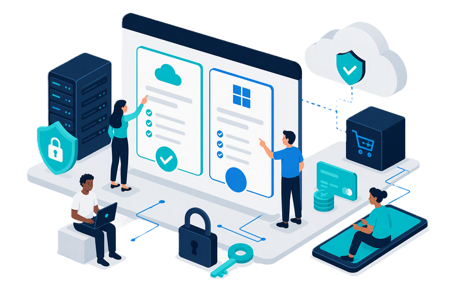 EZCA Cloud PKI subscription plan showing the subscription name, deployment location, and plan type