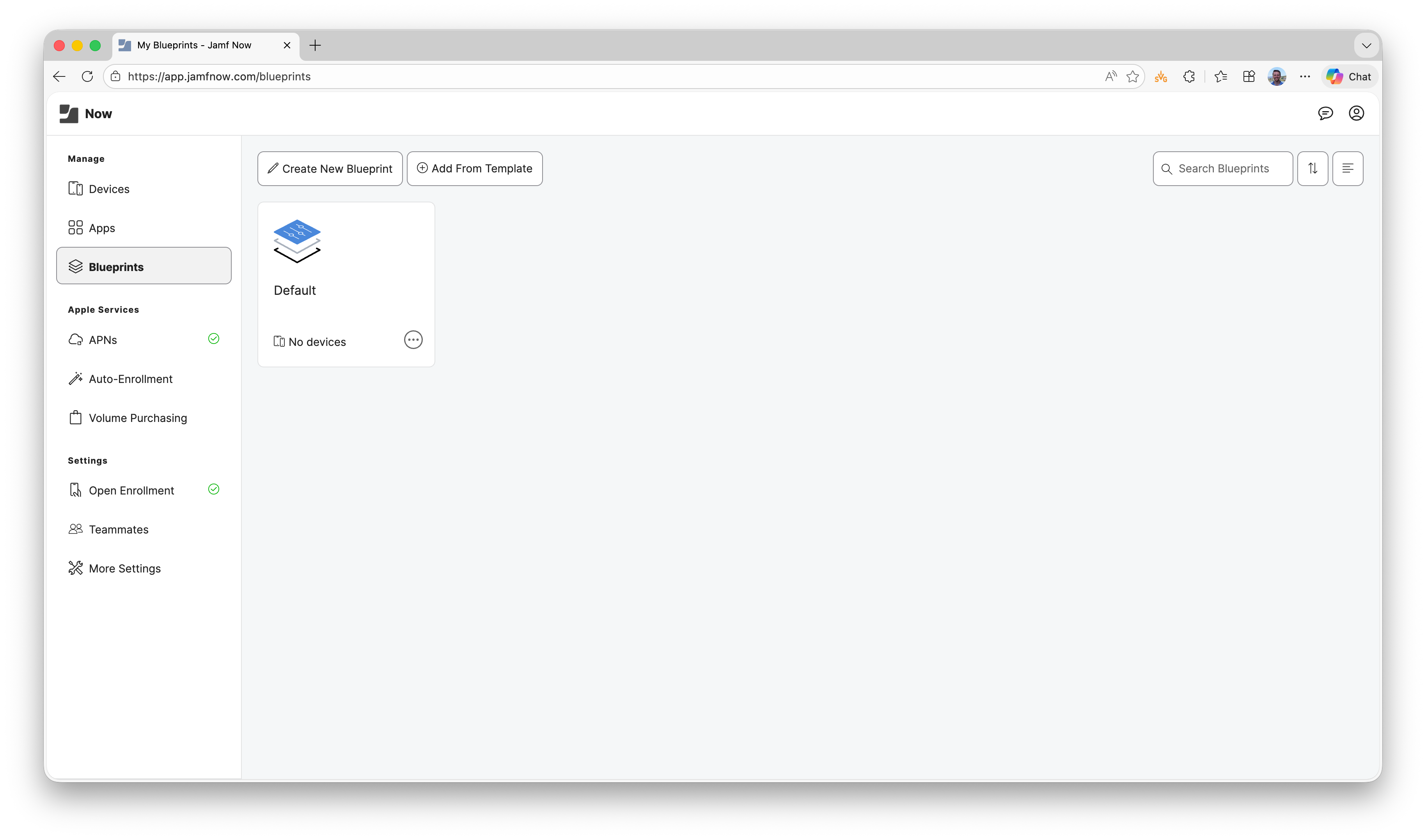 Jamf Now Blueprints