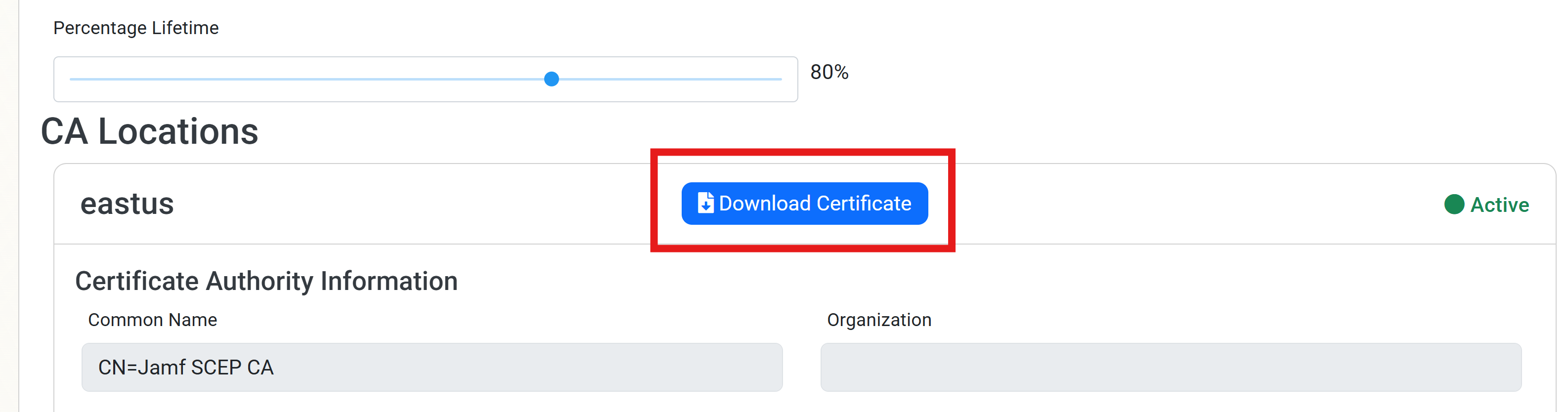 Download SCEP CA Certificate
