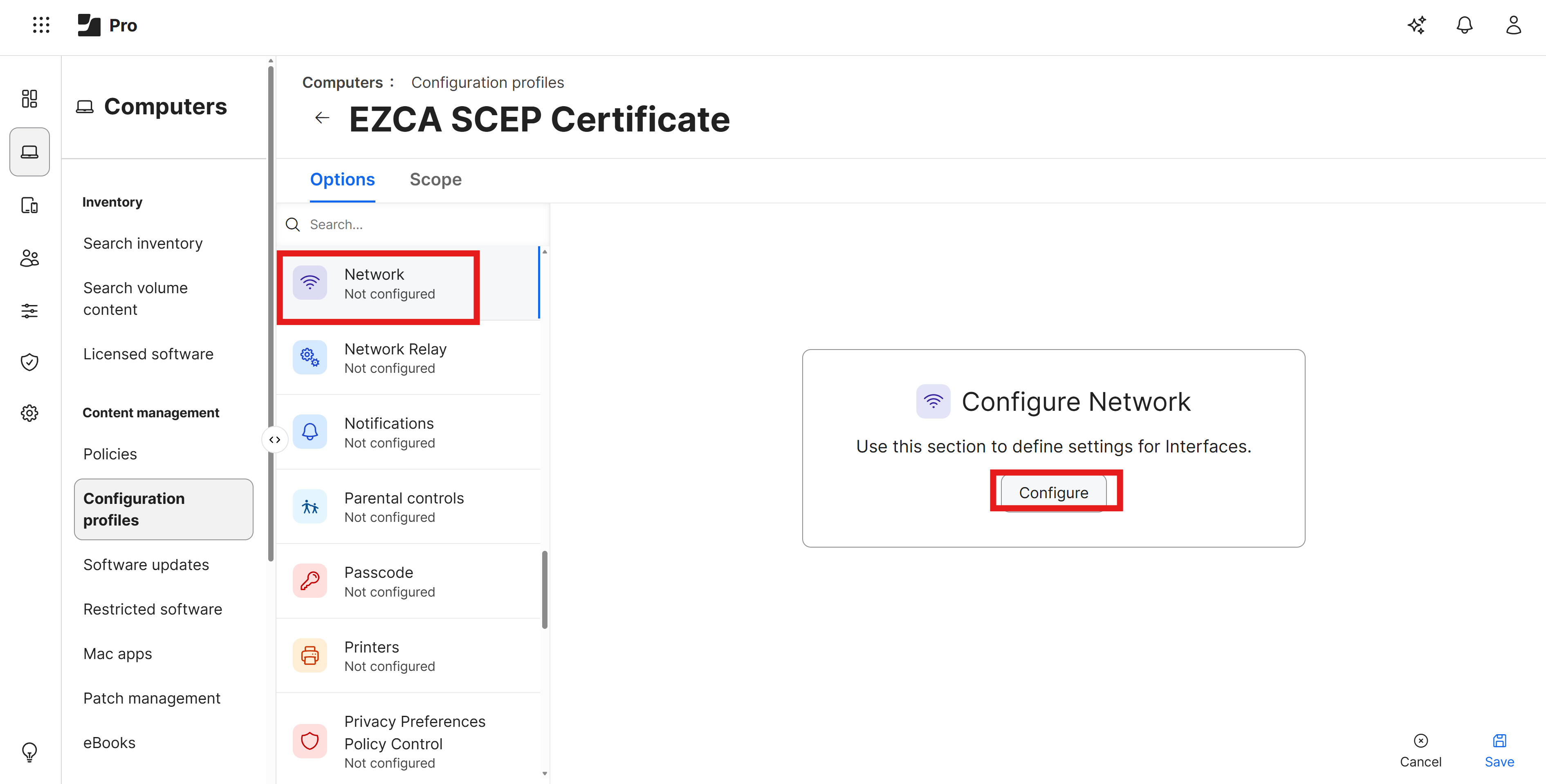 Configure Wi-Fi Payload in Jamf Pro