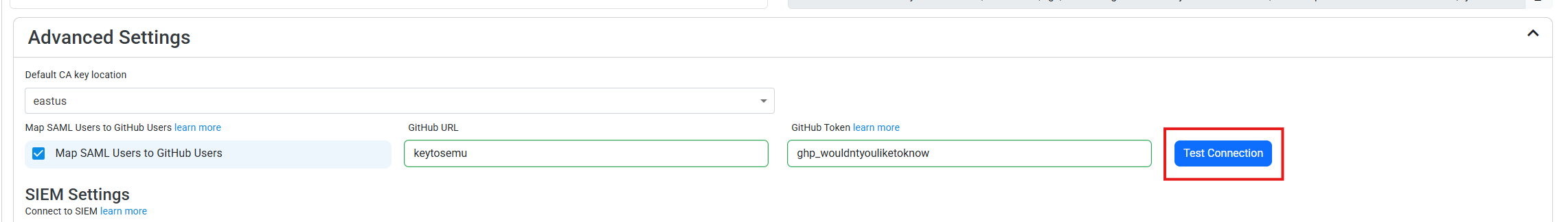 how to enable user mapping in GitHub EMU for SSH certificates just-in-time access