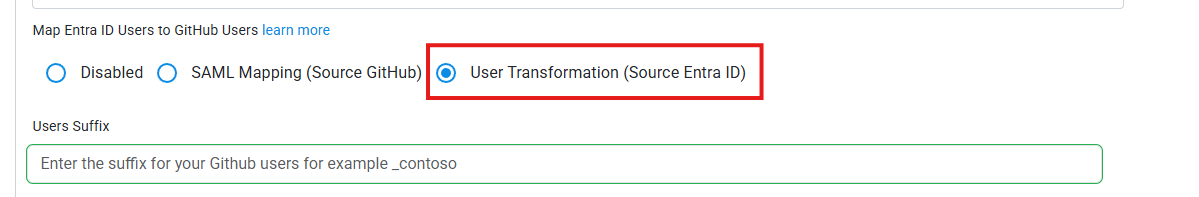 Map SCIM Users to GitHub User for SSH CA with Entra ID