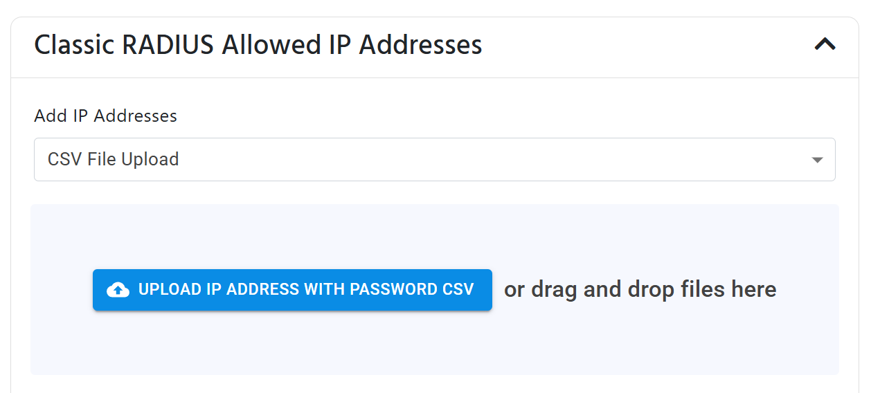 Cloud RADIUS Multiple IP Addresses Network Policy For EAP-TLS
