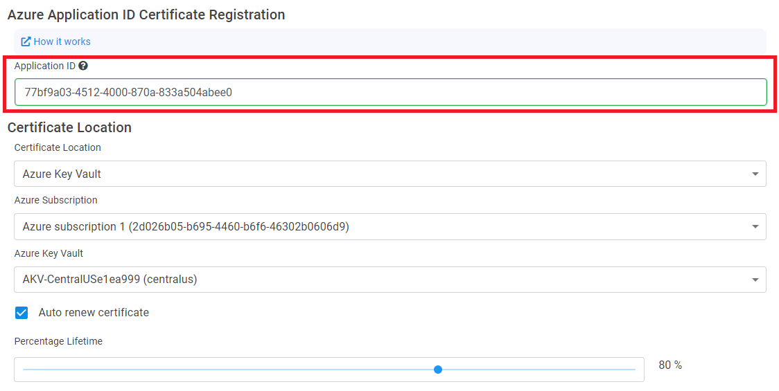 Azure Application ID in EZCA - Azure’s PKI