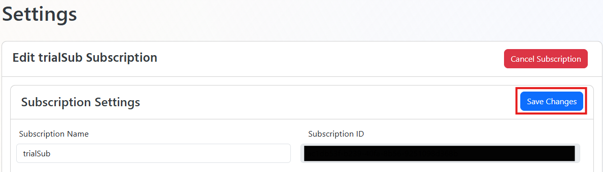 EZMonitor Settings Save Changes