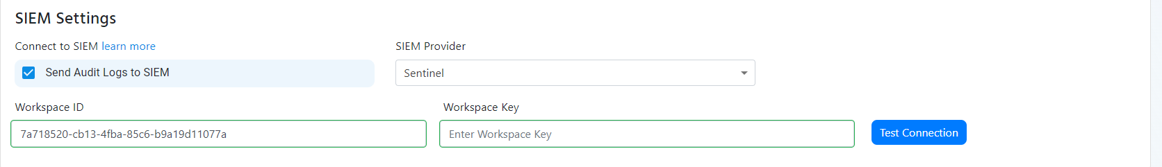 EZRADIUS Settings