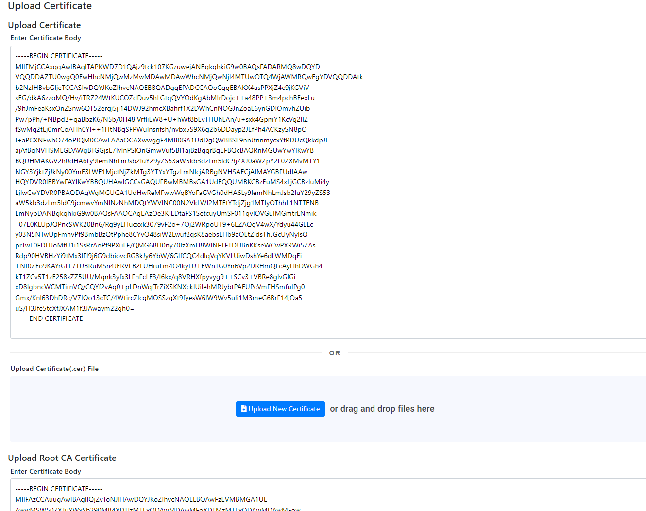 EZRADIUS Cloud RADIUS Network Policy add RADIUS Certificate for EAP-TLS