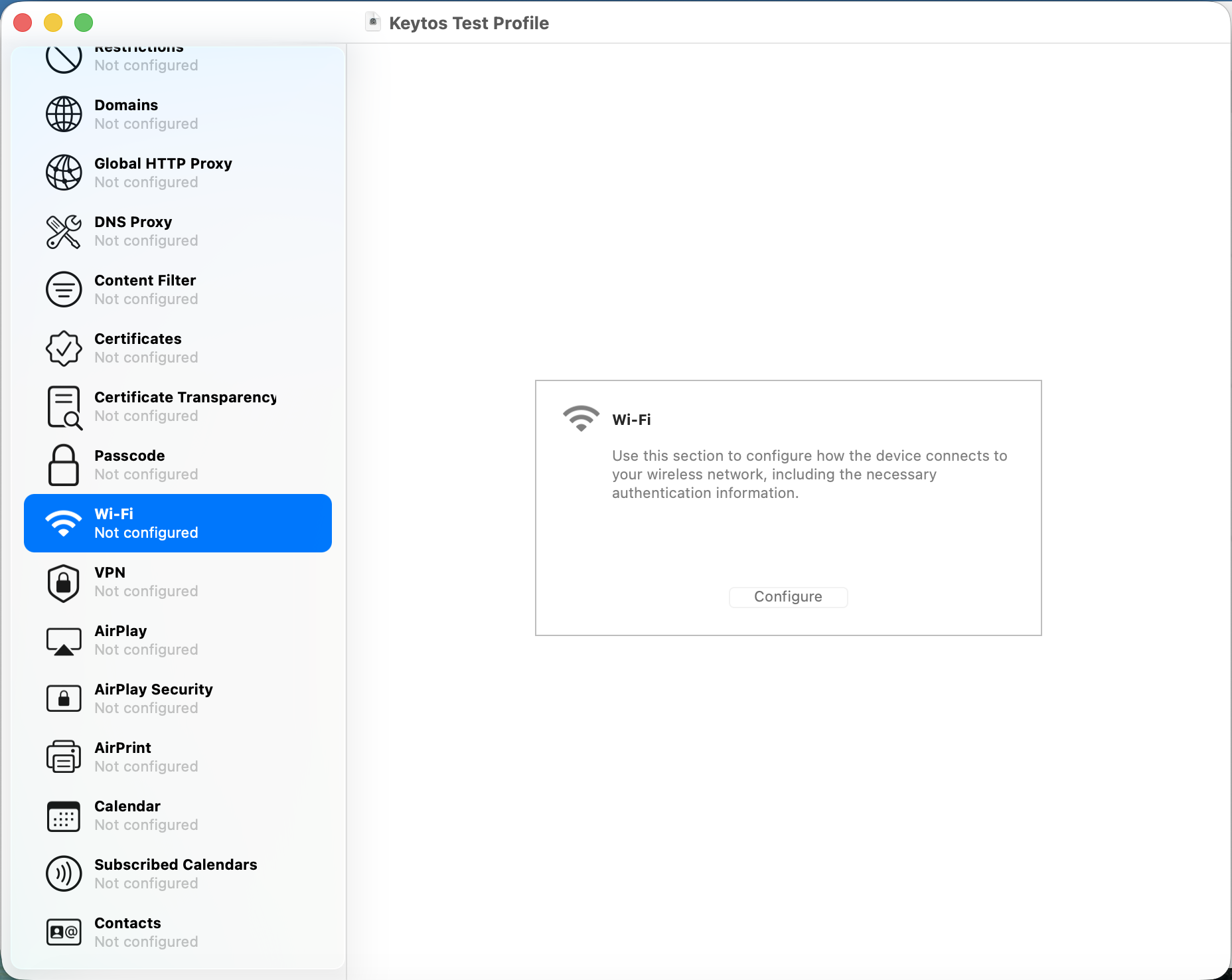 How to Configure SCEP for EAP-TLS in Apple Configurator