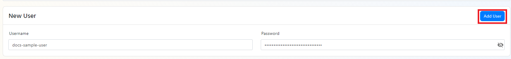 EZRADIUS Cloud RADIUS username and password add new user