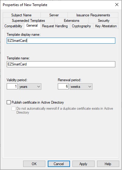 SmartCard Template