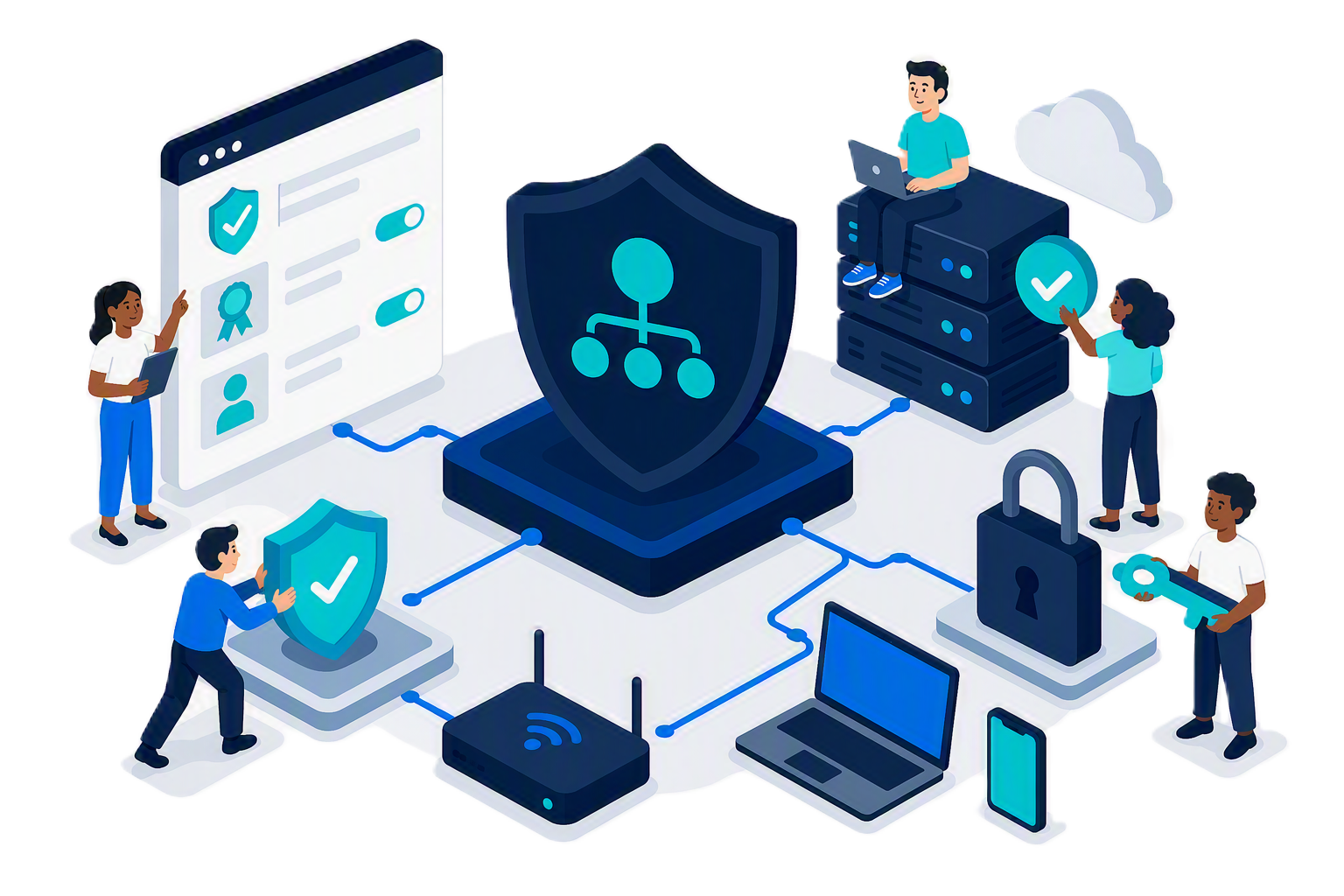 Shield Network Profiles Control Who Can Access Your Network