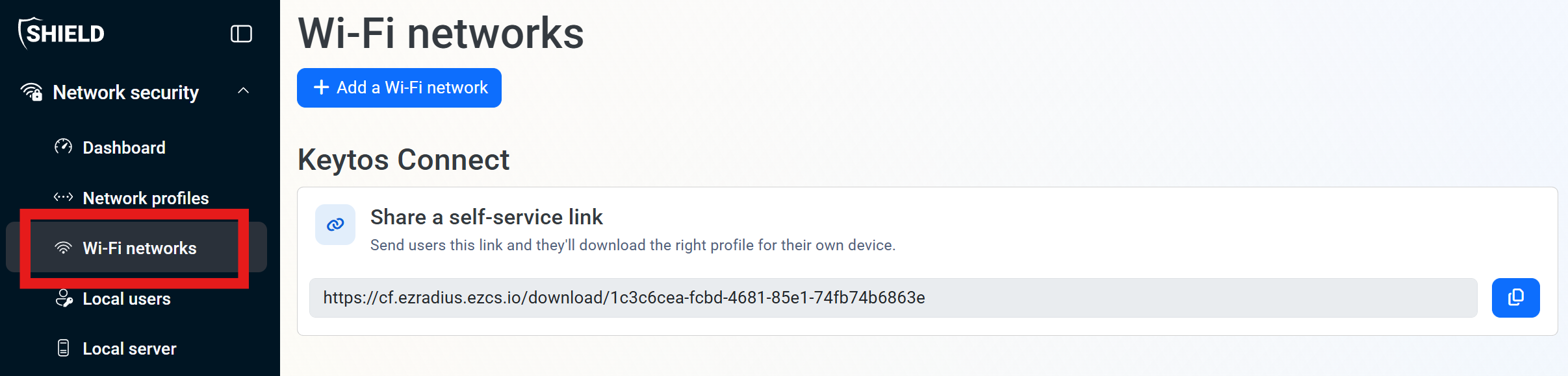 Keytos Shield Wi-Fi Networks